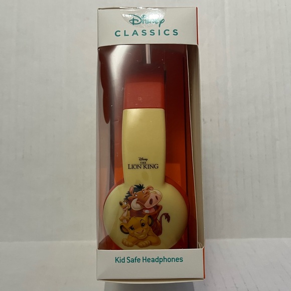 Lion King Safe Headphones Volume Limiting Age 6+ Volume Limiting Wired W/micr - Picture 4 of 4